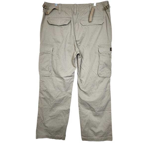 Ralph Lauren Size 38 32 Khaki Cargo Pants - Picture 2 of 5